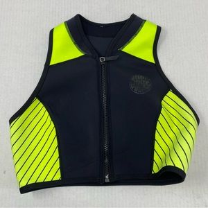 Rip Curl Neon Zip Surf Top Small